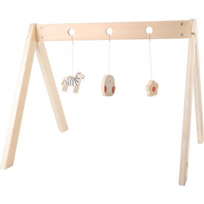 Baby Fitness Frame Hanging Bars Wood Activity Playing Gym Rack Kids early educational Toddler Toy